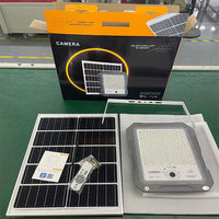 Reflector Solar de Aluminio Fundido a Presión 1440P 4G con Cámara CCTV y Batería LiFePO4 para Seguridad Perimetral en Obras de Construcción (Lote PKG)