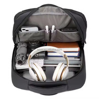 Sac à dos pour ordinateur portable Laycell OEM unisexe, durable, en tissu Oxford, avec fermeture éclair, imperméable, respirant, léger, avec ceinture à coussin d'air