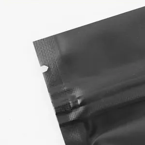 Matte Schwarz Paket Stand Up Pouch/Aluminium Folie Verpackung Zip-Lock Beutel/Doypack Mylar Lagerung Lebensmittel Taschen