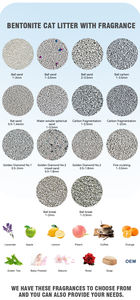 OEM 1-3.5毫米膨润土无猫砂样品 - Product Image 3