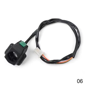 22mm bền ATV Xe Máy kép thể thao Quad bắt đầu sừng giết Off dừng Nút chuyển đổi xe máy Phụ kiện kiểm soát xử lý thiết bị chuyển mạch - Product Image 3
