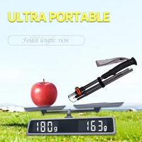 Bâtons de randonnée pliables portables en gros, 3 sections, plusieurs options de couleurs, poignée ergonomique, sangle de poignet réglable, pour activités de plein air
