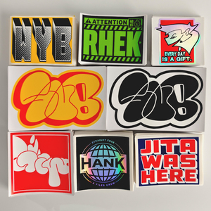 Personalizado Troquelado Logo Impreso Vinilo Destructible Papel frágil Cáscara de huevo Pegatinas Etiqueta Papel Graffiti Pintura Uso Cáscara de huevo Pegatinas - Product Image 3