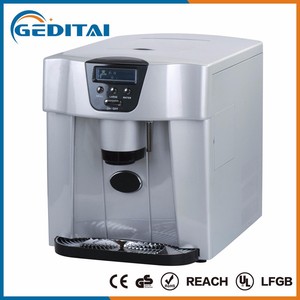 Hot and Cold Compressor Cooling Floor Standing Water Dispenser with <b>Ice</b> <b>Maker</b> Gth-12ylr Instant <b>Ice</b> Cube Making Quick and - Product Image 3