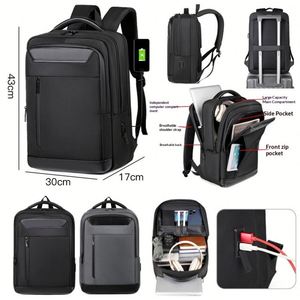Wholesale Custom Business High Quality Multi-Functional Usb Casual <b>Daily</b> Use Outdoor Bagpack Laptop <b>Backpacks</b> Travel Back Pack - Product Image 2