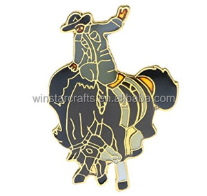 Pinsanity Arcade cổ điển đáng yêu voi Lapel Pin tùy chỉnh động vật men cứng - Product Image 4