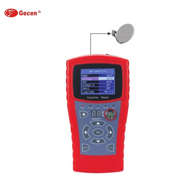 Gecen Dvb s2 Dvb s Digital hd Finder signal Meter Satellite