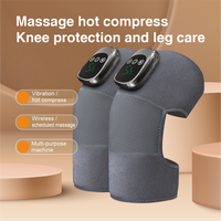 Meilleure vente Premium 3 Modes Vibration genou chauffage masseur orthèse avec contrôleur tactile de style magnétique