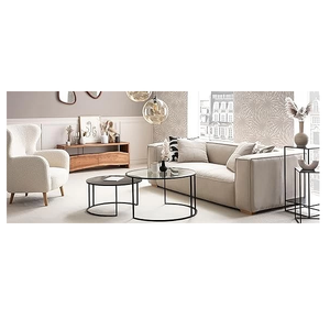 Mueble para TV Jodhpuri Woods Raku, Mueble de Entretenimiento de Madera Maciza, Consola Multimedia Moderna Hecha a Mano para Sala de Estar, Duradera y Elegante - Product Image 5