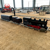Train électrique miniature sans rails personnalisé pour enfants, équipement d'amusement extérieur en acier galvanisé pour centre commercial, parc, zoo