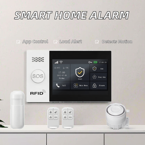 ระบบเตือนภัยบ้านอัจฉริยะไร้สาย/มีสาย <span class=keywords><strong>AGSHOME</strong></span> ACJ-405 2024 รองรับ WiFi Tuya GSM พร้อมไซเรน RFID เซ็นเซอร์ตรวจจับความเคลื่อนไหว PIR เซ็นเซอร์ประตู และไซเรน ABS - Product Image 2
