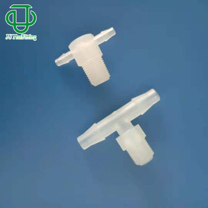 Raccord en T JU PlasFitting, fileté 1/8 NPT, en plastique, pour tuyaux de plomberie industrielle - Product Image 3