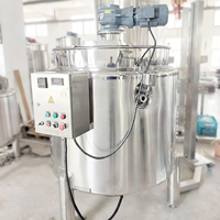 Pasteurisateur électrique en acier inoxydable, réservoir de mélange utilisé pour mélanger le lait et le yaourt