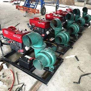 Pompe à eau centrifuge diesel haute performance de 4 pouces pour l'irrigation agricole et l'extraction aurifère en Afrique - Product Image 5