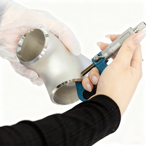 Té égal en acier inoxydable du Vietnam ASME B16.9 A SA403 304 304L 316 316L haute pression, lisse et résistant à la corrosion - Product Image 1