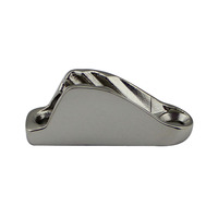 Fabrik preis Marine Hardware Yacht zubehör Hochglanz polierte 316 Edelstahl Seil Muschel klampe für Kajak Kanu