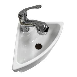 Commercio all'ingrosso piccolo triangolo acrilico angolo singolo lavabo RV <span class=keywords><strong>bagno</strong></span> <span class=keywords><strong>lavandino</strong></span> per <span class=keywords><strong>Camper</strong></span> roulotte RV barca - Product Image 2