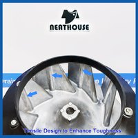 Pale de ventilateur en aluminium 70302201A – Personnalisation usine, roue de soufflerie, ensemble ventilateur de sécheuse pour Speed Queen