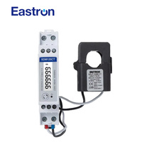Compteur d'énergie monophasé Eastron SDM120CT-M 40mA CT sur rail DIN, RS485 Modbus, bidirectionnel, pour systèmes photovoltaïques, homologué SAA pour la Nouvelle-Zélande et l'Australie