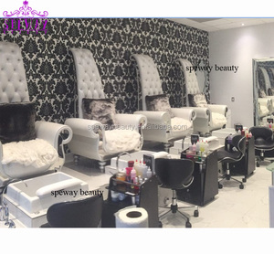 Silla de spa de salón de belleza, muebles de estilo <span class=keywords><strong>barocco</strong></span>, queen throne - Product Image 2