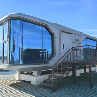 Cabane meublée Maisons Villa Maison 40ft Container Homes Capsule Office Pod