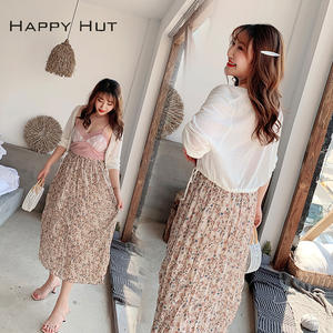 Cárdigan de punto de verano para mujer Marrykiss, talla grande, manga corta, blanco y verde, estilo vacacional, capa transparente N7065 - Product Image 2