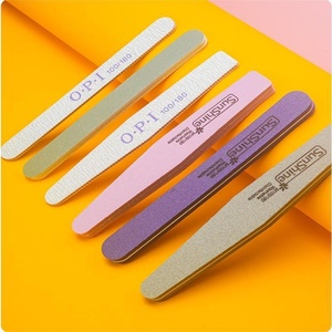 Kit de manucure professionnel : Bande de polissage en forme de diamant, éponge EVA double face, lime à ongles droite en bois, polissoir et kit de ponçage - Product Image 1