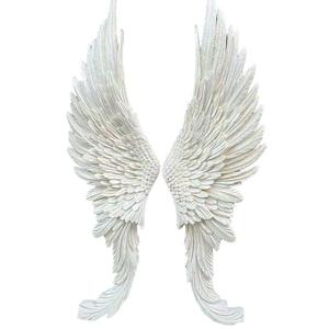 Nghệ thuật hiện đại tác phẩm điêu khắc nghệ thuật lớn tác phẩm điêu khắc Trắng nghệ thuật thiên thần cánh sợi thủy tinh điêu khắc cho trang trí nội thất nghệ thuật trang trí trong nhà - Product Image 1