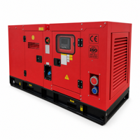 Groupe électrogène diesel silencieux 60 kW 75 kVA 50 Hz 480 V, moteur LINGGE, ATS, faible bruit, usine chinoise