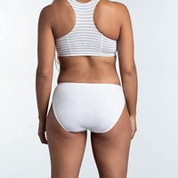 Ropa interior desechable de algodón personalizada para mujer, ropa interior desechable transpirable