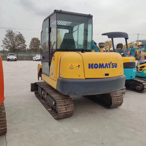 Excavatrice sur chenilles Komatsu PC56 d'occasion, état 88% neuf, 5,6 tonnes, moteur japonais - Product Image 1