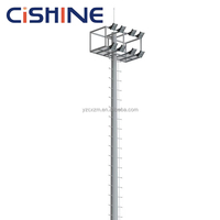 Projecteur LED CISHINE IP66 pour hauts mât, éclairage de poteaux de 15M à 30M pour stades, aéroports, ports, autoroutes et travaux municipaux