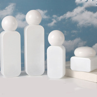 Venta Directa de Fábrica, Frascos de Vidrio para Crema Hidratante, Envases Cosméticos de Lujo Multiusos