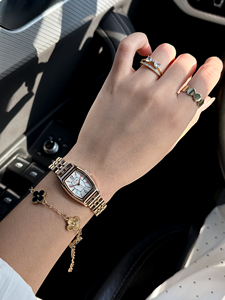 Montres à quartz carrées pour femmes Scottie 9080, nouvelle collection, luxe léger, bracelet en acier inoxydable, personnalisables en gros - Product Image 5