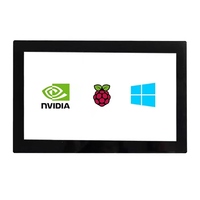 Replacement LCD TV Screen 10.1 Inch HDMII TFT LCD Display 1024X600 Capacitive Touch Panel Screen