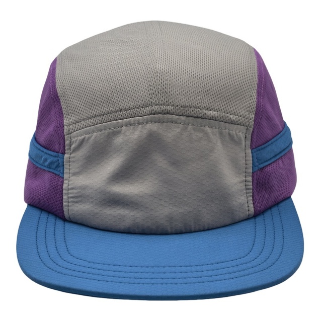 2026 New Lightweight Breathable Mesh Polyester 5/7/8 Panel Trail Running Hats Custom Quick Dry Unisex Sporty Camp Cap