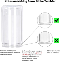 Gobelet en plastique transparent écologique de 16 oz, simple paroi, design mince, avec couvercle en PP pailleté et paille intégrée, anti-fuite, sans BPA