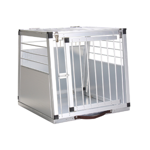 Niche légère pliable pour <span class=keywords><strong>chat</strong></span>, Cage Portable en aluminium pour chien, Cage de <span class=keywords><strong>Transport</strong></span>, Cage de <span class=keywords><strong>voiture</strong></span> pour animaux de compagnie, voyage, Camping - Product Image 1