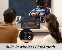Système Home Cinéma 5.1 en Bois avec Son Surround et Fonction Karaoké - Offre Spéciale