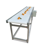 Systèmes industriels de bande transporteuse sur mesure Machine de convoyeur à bande PVC PU de dessus de table incurvé par aimant mobile avec ce à vendre