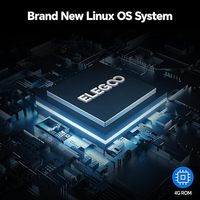 Elegoo pencetak 3D Saturnus 3 Ultra Resin 12K dengan 10 inci layar LCD 218*122*260mm ukuran cetak Printer 3d kecepatan tinggi