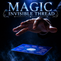 Hilo Mágico Profesional Invisible, Hilo Elástico de Levitación, Carrete de Hilo para Flotar Tarjetas, Monedas y Anillos, Accesorios para Trucos de Magia de Cerca