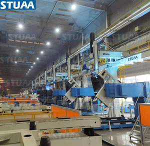 Línea de soldadura de robot industrial para maquinaria de construcción | 54 piezas de trabajo, 104 procesos - Product Image 6