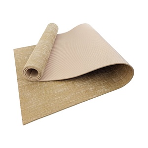 Tapete de <span class=keywords><strong>Yoga</strong></span> Profesional Cuidadosamente Seleccionado, Absorbente de Sudor, Antideslizante, Rectangular de 183 cm, para Ejercicio en Interiores y Uso Doméstico - Product Image 1