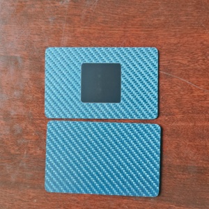 Nuevas tendencias, tarjetero de Metal delgado para hombres, tarjeta NFC de fibra de carbono forjada Rfid, billetera de <span class=keywords><strong>brasas</strong></span> forjada con Clip para dinero - Product Image 5