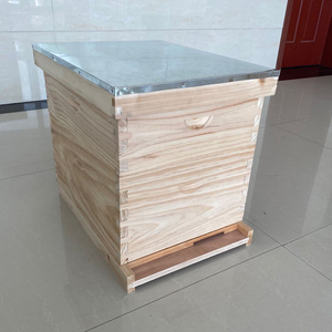Colmena Langstroth Profesional de 2 Niveles, Construcción de Madera de Abeto y Pino, Equipo de Apicultura - Product Image 4