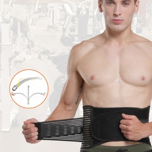 Orthèse de soutien de taille élastique réglable en gros <span class=keywords><strong>ceinture</strong></span> de gymnastique de colonne vertébrale droite avec type de soutien lombaire taille-taille - Product Image 6