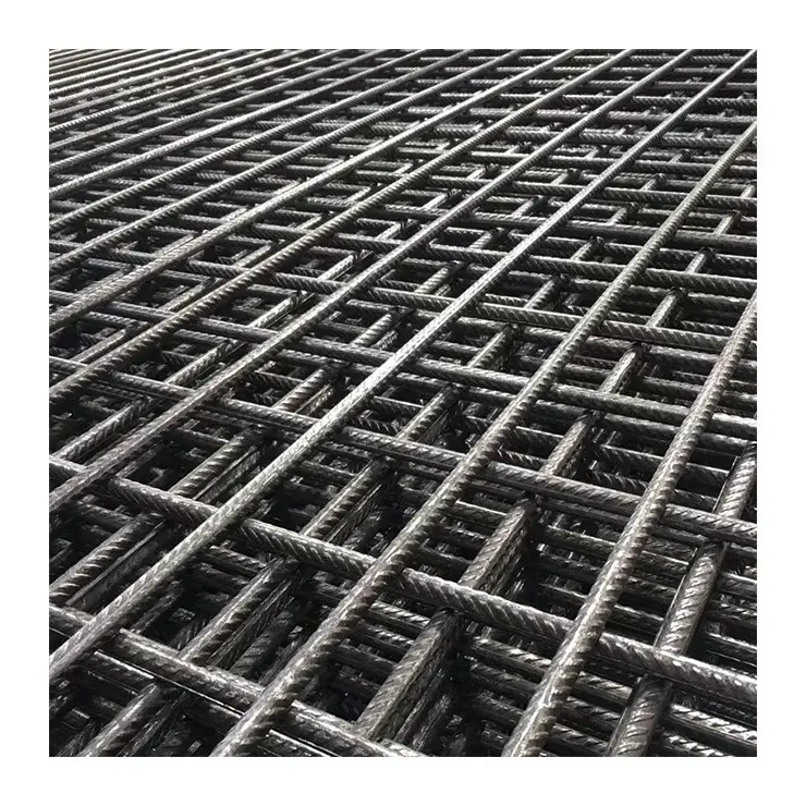 Tăng cường các loại khác nhau của kim loại công nghiệp gia cố 2x2 Bảng điều chỉnh hàng rào bê tông thép Thảm mạ kẽm hàn dây lưới