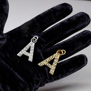 वर्णमाला पत्र एक पेंडेंट्स गैंडे और कीचेन के लिए पेलेंट ब्रेसलेट और कीचेन के लिए - Product Image 3