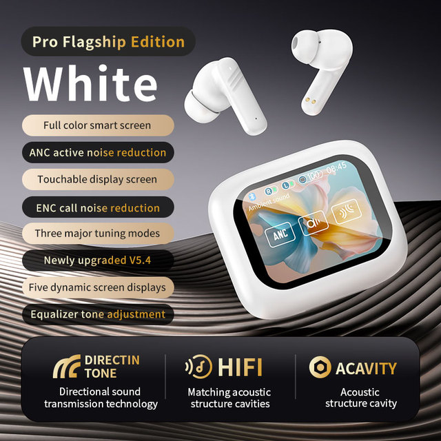 Special Design LX-10 TWS ENC Mini Wireless Earbuds with Screen High Quality Game Noise Cancelling Tws Earbuds